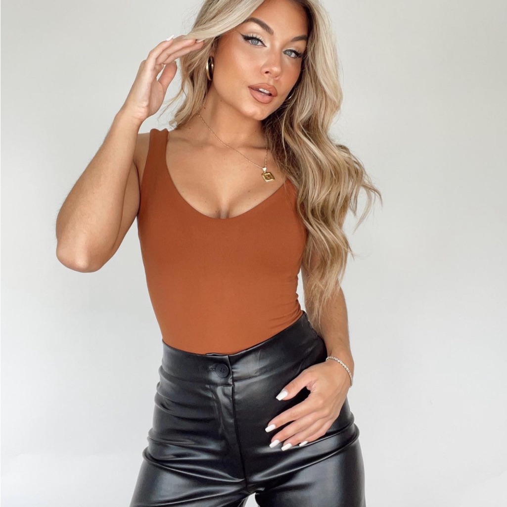 Basic Brown Bodysuit